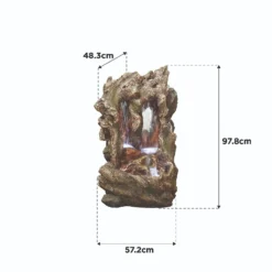 Stylish Fountain Colorado Falls Water Feature With LEDs -Best Home Furnishing Store 13846061 1254978880621934