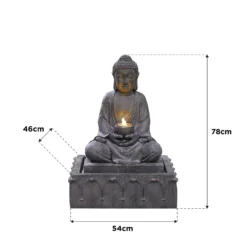 Stylish Fountain Serenity Water Feature With LEDs -Best Home Furnishing Store 13846069 1804978880968461