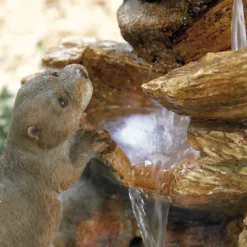 Stylish Fountain Otter Pools Water Feature With LEDs 10 Stylish Fountain Otter Pools Water Feature With LEDs -Best Home Furnishing Store 13846071 4324962028308486