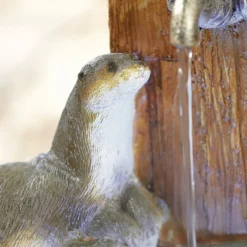 Stylish Fountain Playful Otters Water Feature With LEDs -Best Home Furnishing Store 13846072 8474962027929886