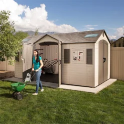 Lifetime 15 X 8ft Outdoor Storage Shed - Installation Included 8 Lifetime 15 X 8ft Outdoor Storage Shed - Installation Included -Best Home Furnishing Store 13911312 1254978027790847