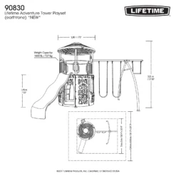 Lifetime Everest Multi Playset - Installation Included -Best Home Furnishing Store 13911319 1864978028417655