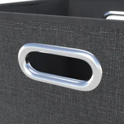 Clever Cube Fabric Insert - Set Of 2 - Woven Pepper -Best Home Furnishing Store 13911401 8194981912928613