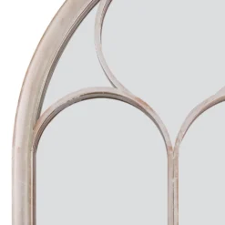 MirrorOutlet Somerley Chapel Arch Metal Garden Mirror - 112x61cm -Best Home Furnishing Store 13950555 1784987139277732