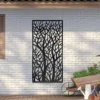 Amarelle Extra Large Metal Tree Design Decorative Garden Screen - 180 X 90cm