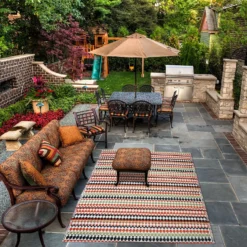 Homebase Outdoor Rug - Bohemian 120x180cm -Best Home Furnishing Store 13953334 7804989199384002