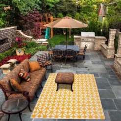 Homebase Outdoor Rug - Mustard 240x300cm -Best Home Furnishing Store 13953342 2344989199333986