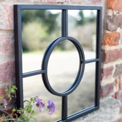 Black Square Garden Mirror 10 Black Square Garden Mirror -Best Home Furnishing Store 13965928 1155001706801590