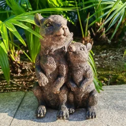 Bronze Look Squirrel Family Garden Ornament -Best Home Furnishing Store 13965954 2035014597262265