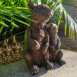 Bronze Look Squirrel Family Garden Ornament -Best Home Furnishing Store 13965954 3315014597292721