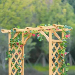 Homebase Wooden Garden Arched Trellis With Planters 11 Homebase Wooden Garden Arched Trellis With Planters -Best Home Furnishing Store 13967032 6315014369254225