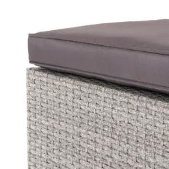 Alexandria Rattan Effect Garden Corner Sofa Set - Ash Grey -Best Home Furnishing Store 13971225 1575022704549355