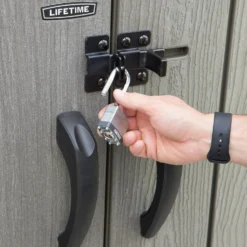 LIFETIME 1500L Vertical Storage Shed - Rough-Cut Brown -Best Home Furnishing Store 13997404 4774999835592939