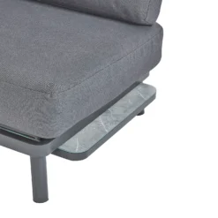 Heba Grey Metal Garden Corner Sofa Set -Best Home Furnishing Store 14005702 4265022704746602