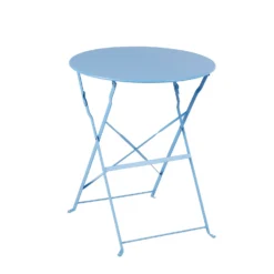 Millie Metal Bistro Set - Blue 12 Millie Metal Bistro Set - Blue -Best Home Furnishing Store 14005783 1995022384428895
