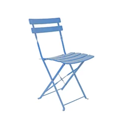 Millie Metal Bistro Set - Blue 17 Millie Metal Bistro Set - Blue -Best Home Furnishing Store 14005783 3895018249938476