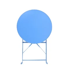 Millie Metal Bistro Set - Blue 19 Millie Metal Bistro Set - Blue -Best Home Furnishing Store 14005783 3945018250015570