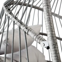 Grey Single Garden Hanging Chair -Best Home Furnishing Store 14005785 1125036152260456