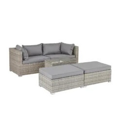 Cairo Grey Rattan Effect Garden Sofa Set 14 Cairo Grey Rattan Effect Garden Sofa Set -Best Home Furnishing Store 14005786 2075022102996918