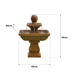 Stylish Fountain Odyssey Water Feature With LEDs -Best Home Furnishing Store 14519360 1335047822692282
