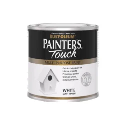 Rust-Oleum Painters Touch White Paint Matt - 250ml -Best Home Furnishing Store 14606441 1605053507137531