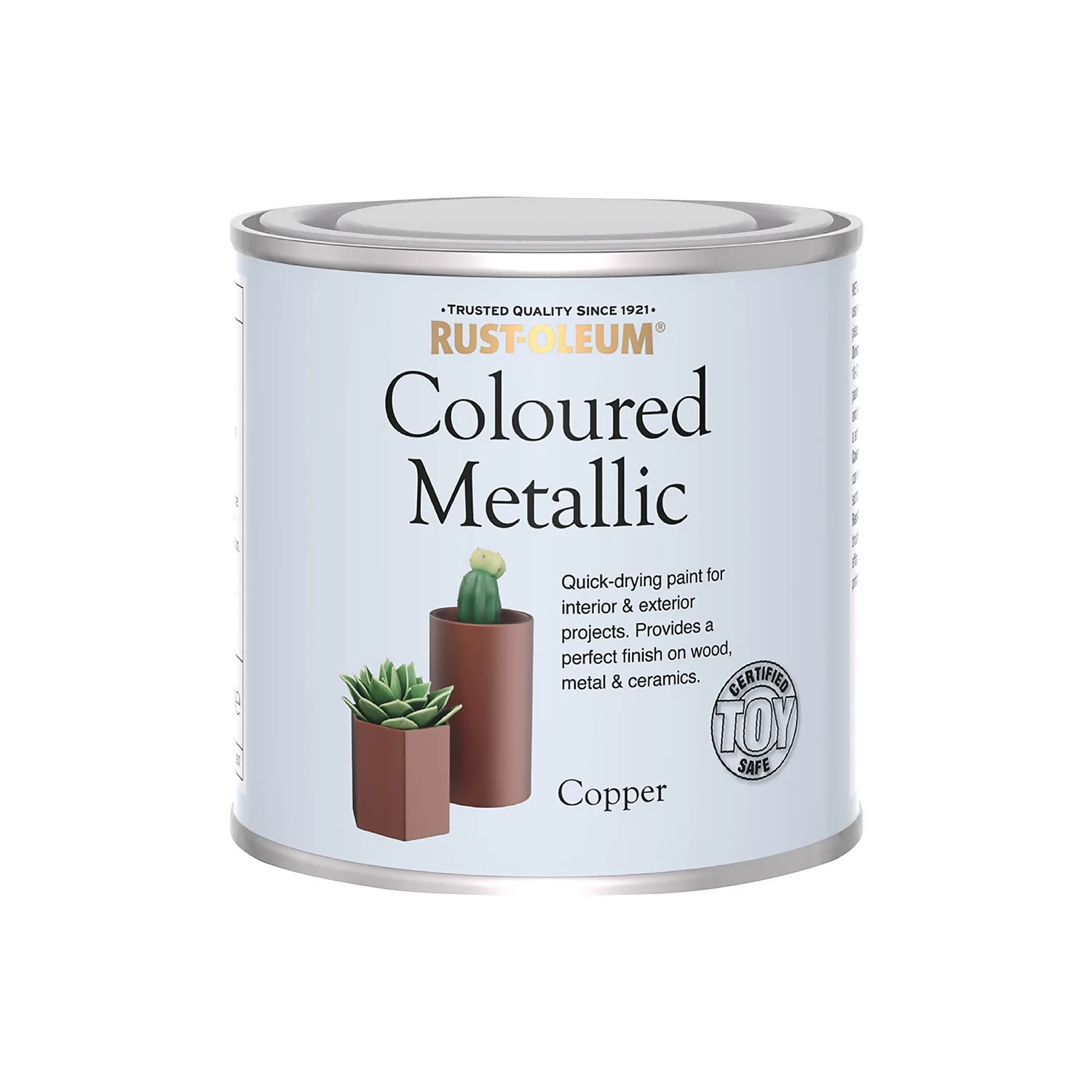 Rust-Oleum Metallic Paint Copper - 250ml 4 Rust-Oleum Metallic Paint Copper - 250ml - Image 4