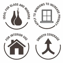 Rust-Oleum Frosted Glass Spray Paint Ocean - 150ml -Best Home Furnishing Store 14606472 1425053487577084