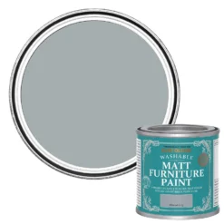 Rust-Oleum Matt Furniture Paint Mineral Grey - 125ml